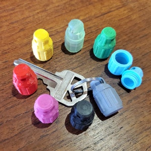 TINY pill vial for keychain or necklace, screw on lid