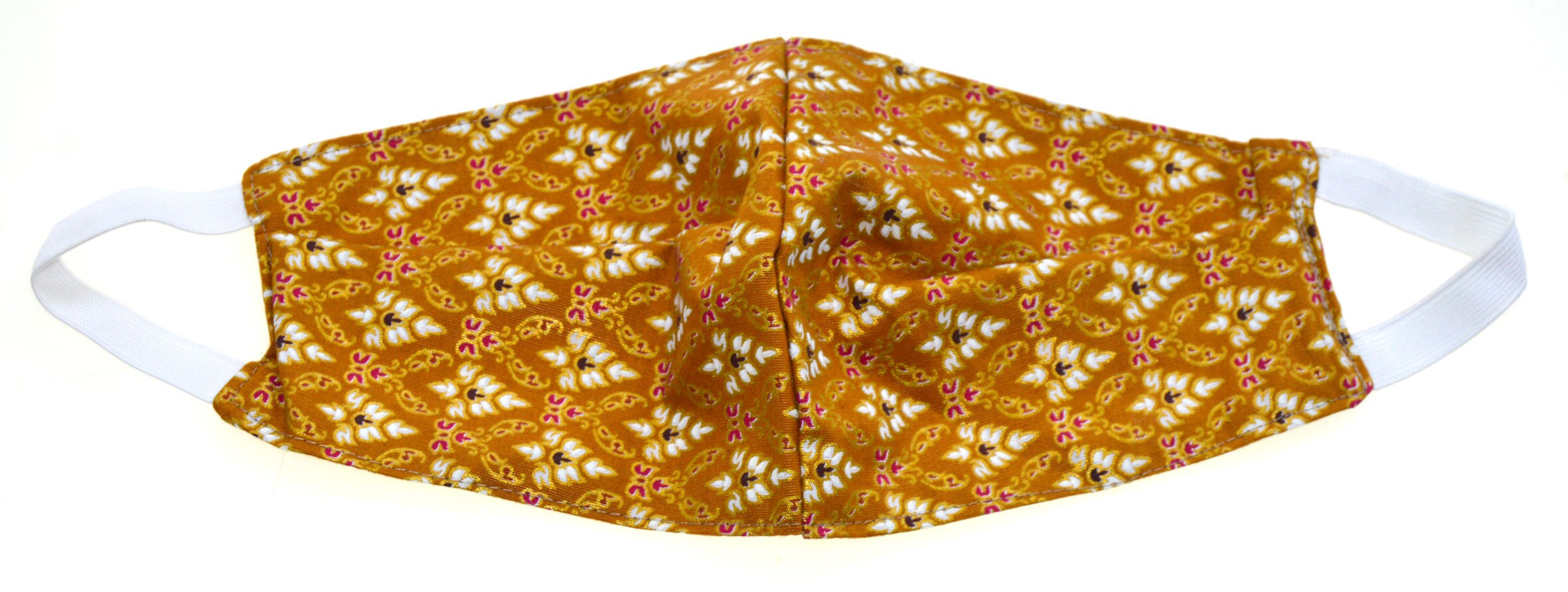 Unique Handcrafted Batik Face Mask Thai Batik Gold Batik Etsy UK