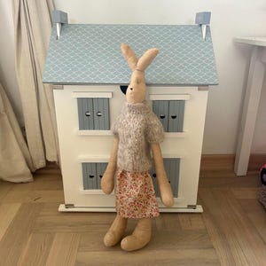Handmade doll  | Tilda doll | Bunny doll | Rabbit toys | Handmade bunny | Handmade stuffed animals