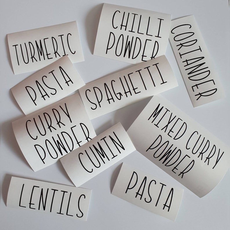 vinyl labels etsy