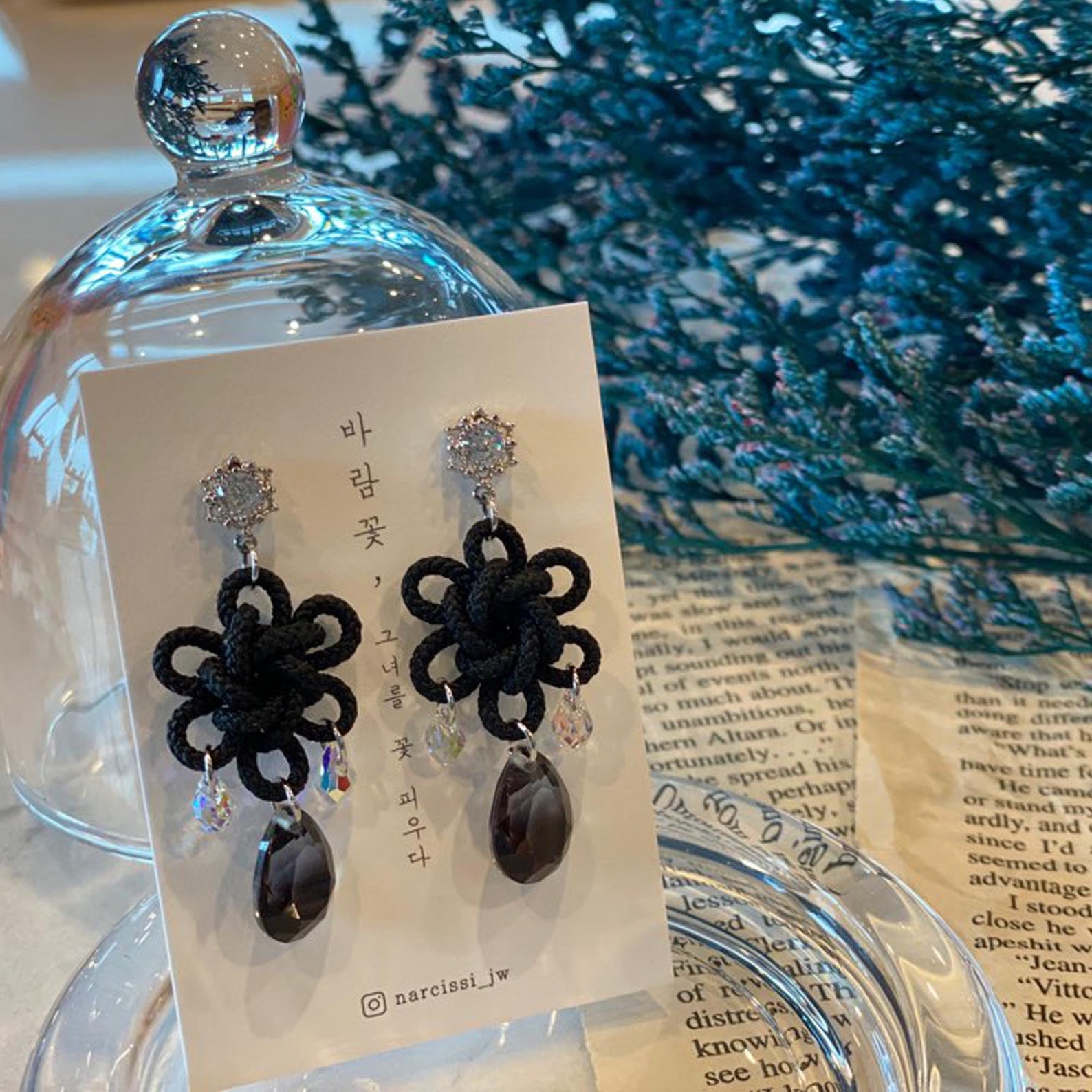 Traditional Korean Knot Earrings / HANBOK Jewelry / Surgical Etsy Singapore