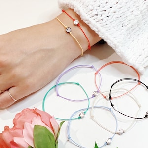 Traditionelles koreanisches Knoten Armband / K hypoallergenes Accessoire / Lächeln Armband / Idol Armband / Freundschaftsarmbänder / KPop Dämon