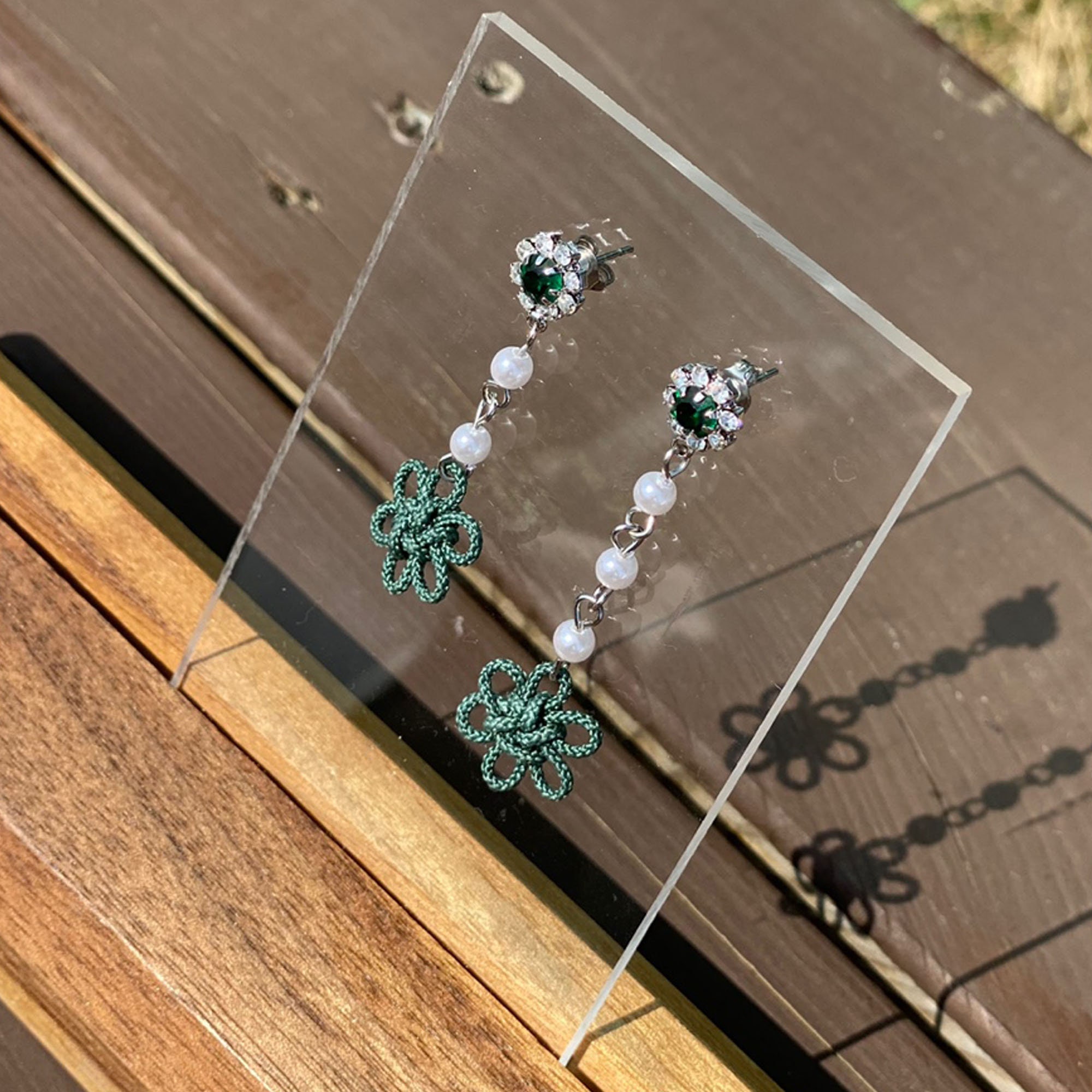 Traditional Korean Knot Earrings / HANBOK Jewelry / - Etsy Australia