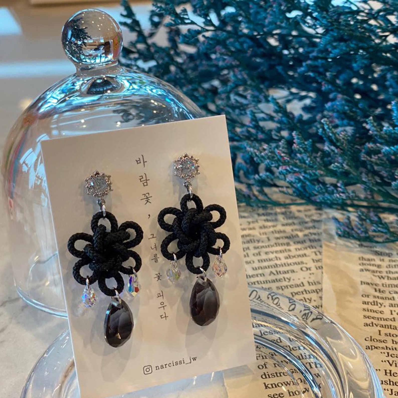 Traditional Korean Knot Earrings / HANBOK Jewelry / Surgical - Etsy 