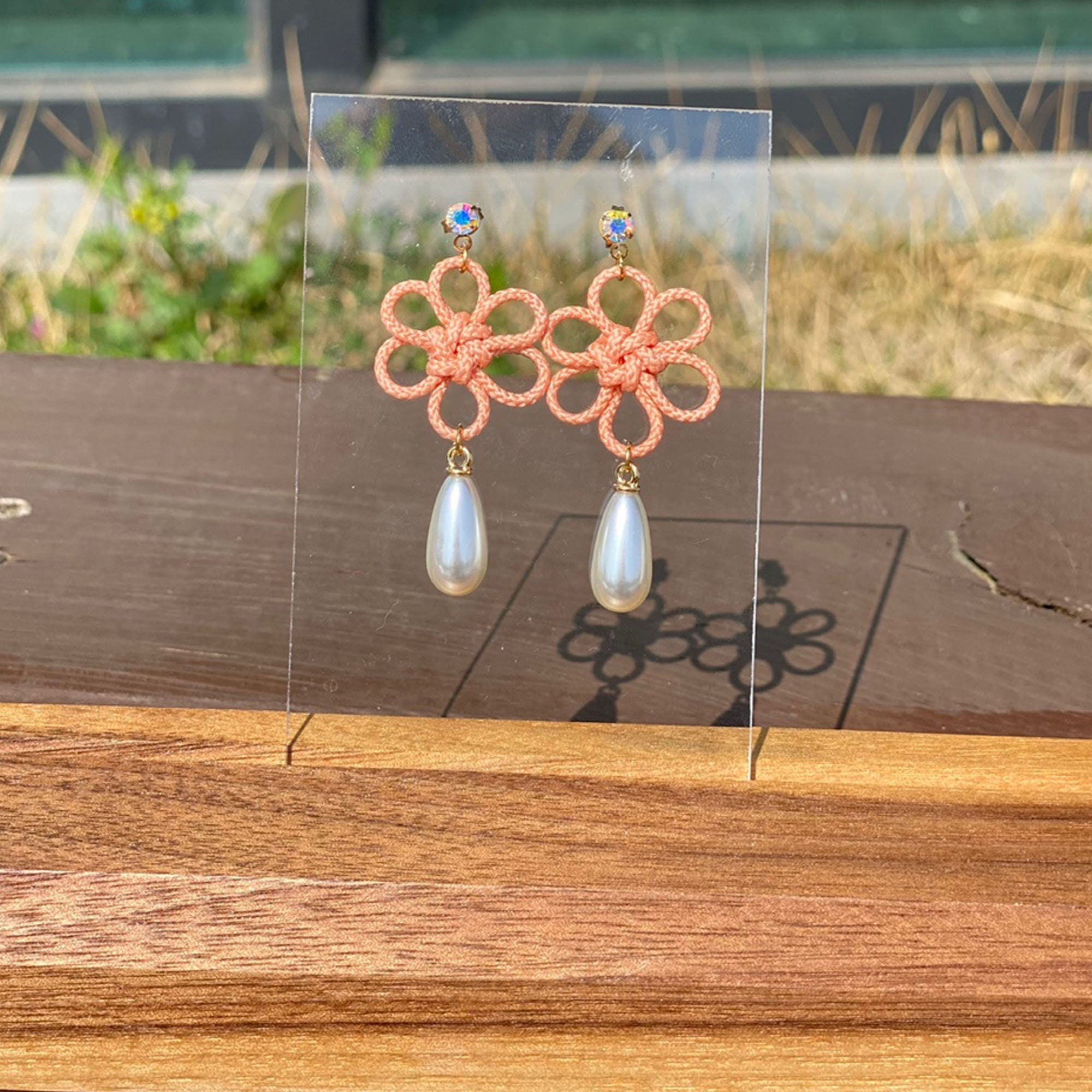 Traditional Korean Knot Earrings / HANBOK Jewelry / Etsy UK