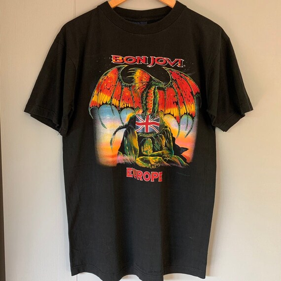 Vintage 1995 Bon Jovi Europe Tour t shirt - image 1