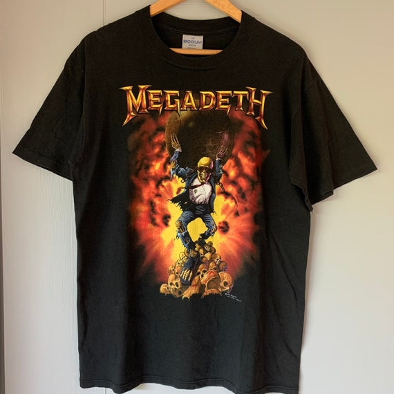Vintage 1990 Megadeth t shirt