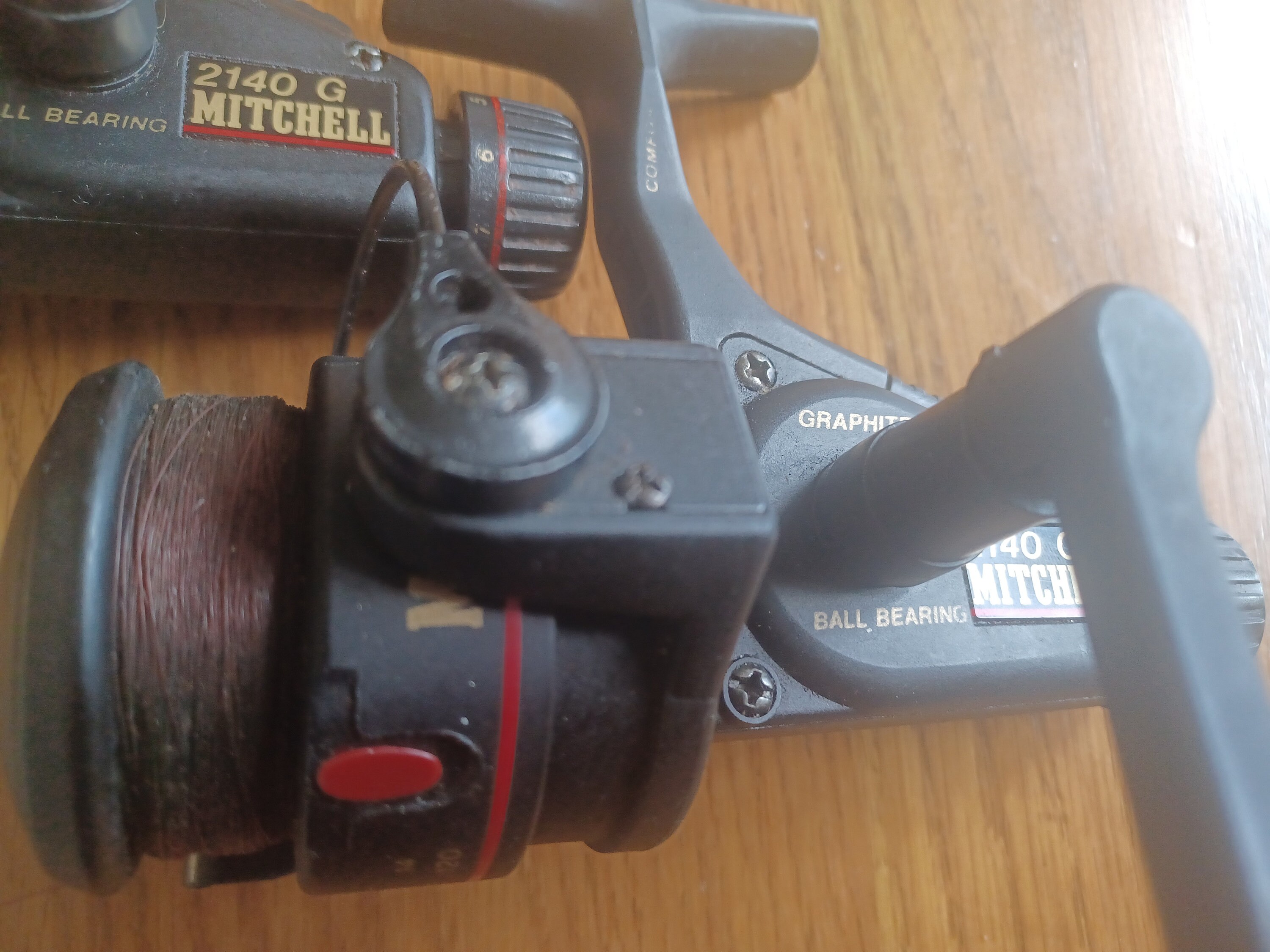 リール MITCHELL 2230RD Vintage MITCHELL 2210RD Spinning Fishing Reel Ratio 5.4:1