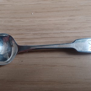 Antique Georgian Condiment Spoon 1821