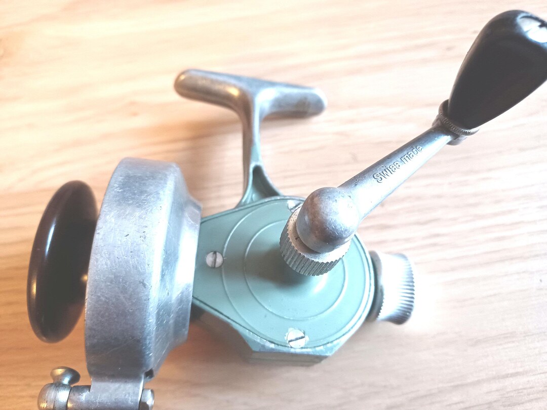 Record Vintage C Siegrist Zurichfishing (threadline) Reel Made in