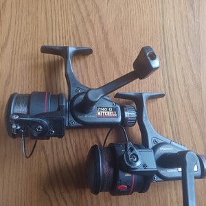 A Pair of Vintage Mitchell 2140G Spinning Reels 1990s