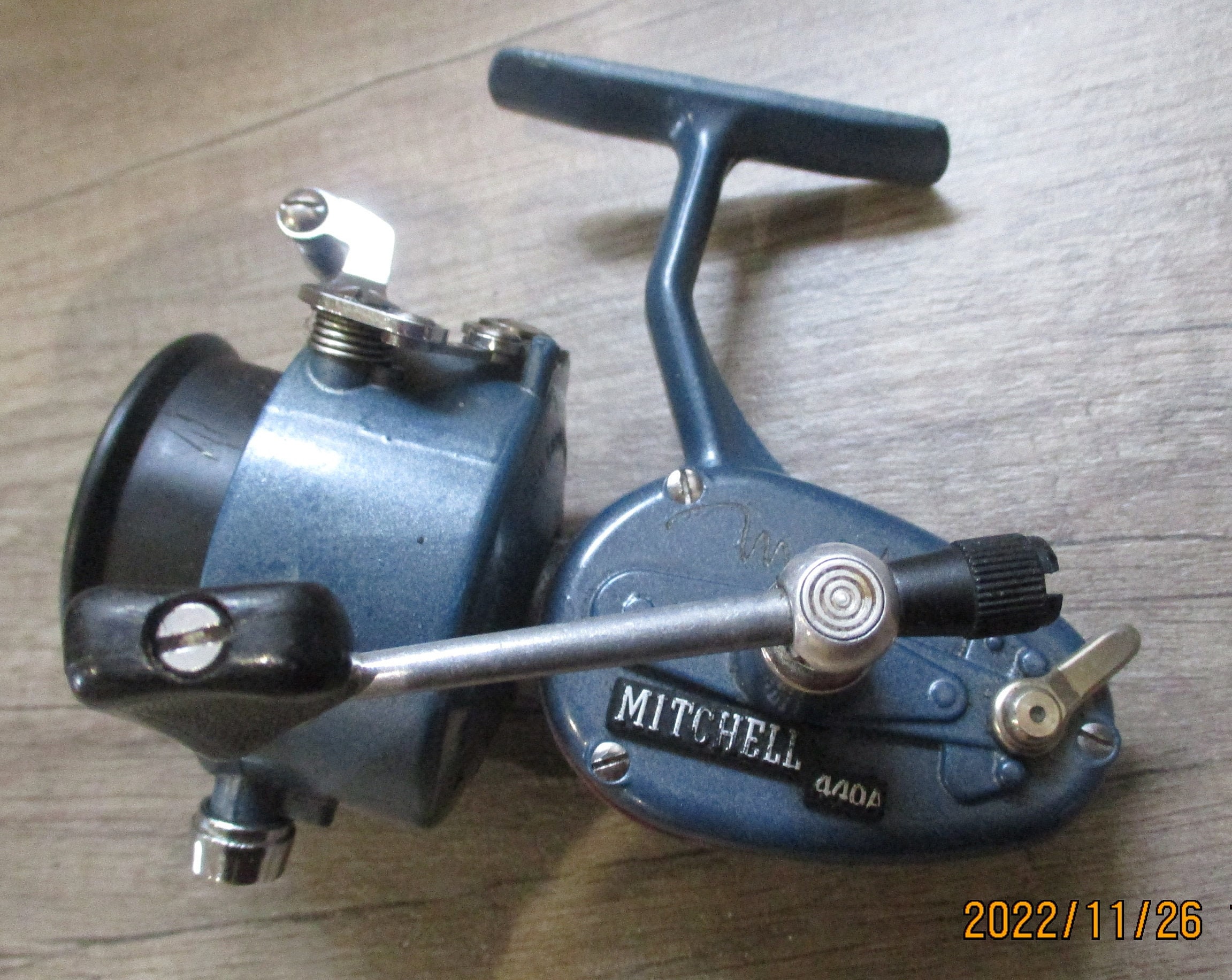 Mitchell Match 440A ビンテージ スピニングリール VINTAGE MITCHELL MATCH 440A AUTO-BAIL FISHING REEL EXC
