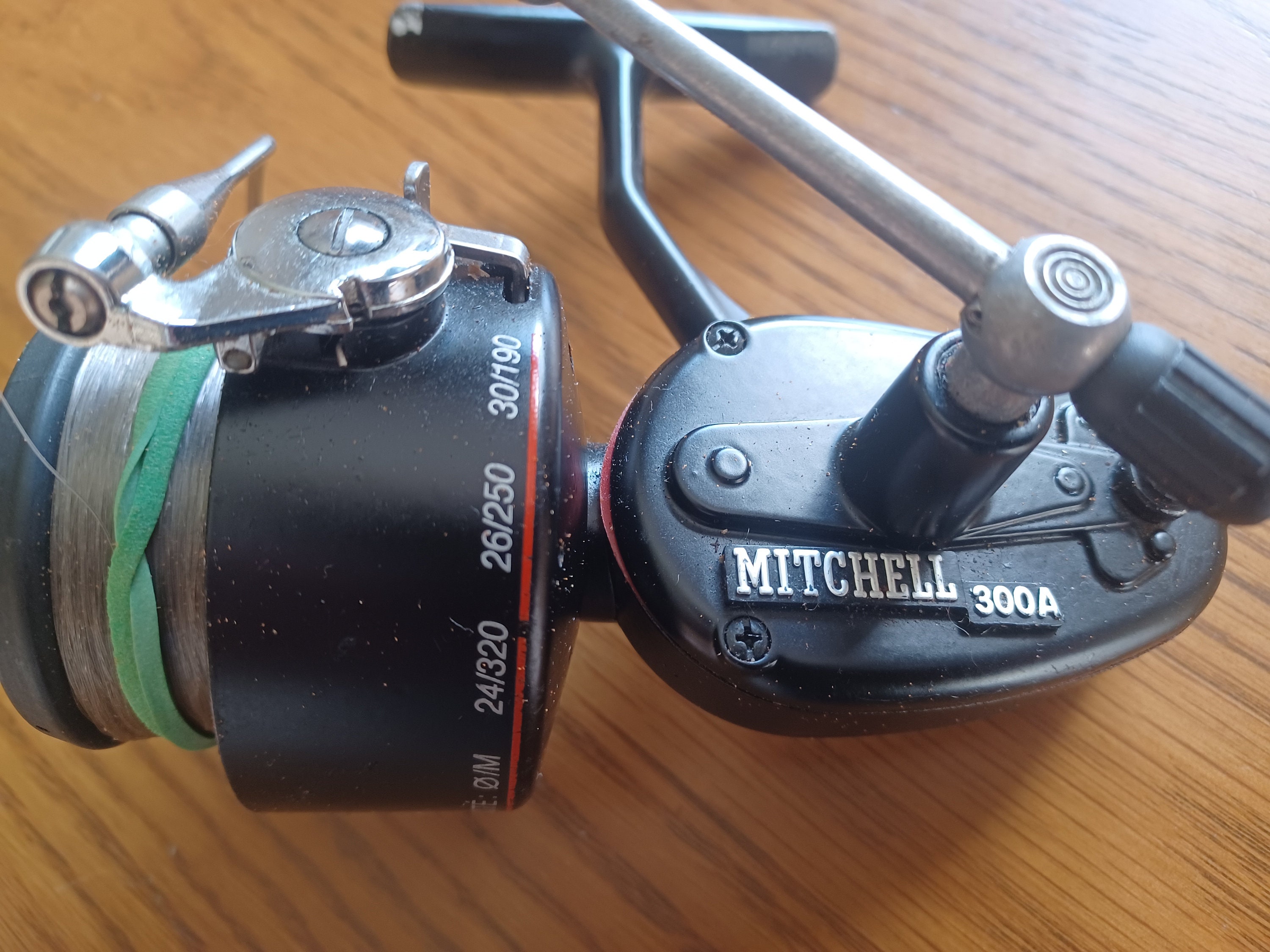 1980's Vintage Mitchell 300A Fishing Reel. With Spare Spool Very Good  Condition 