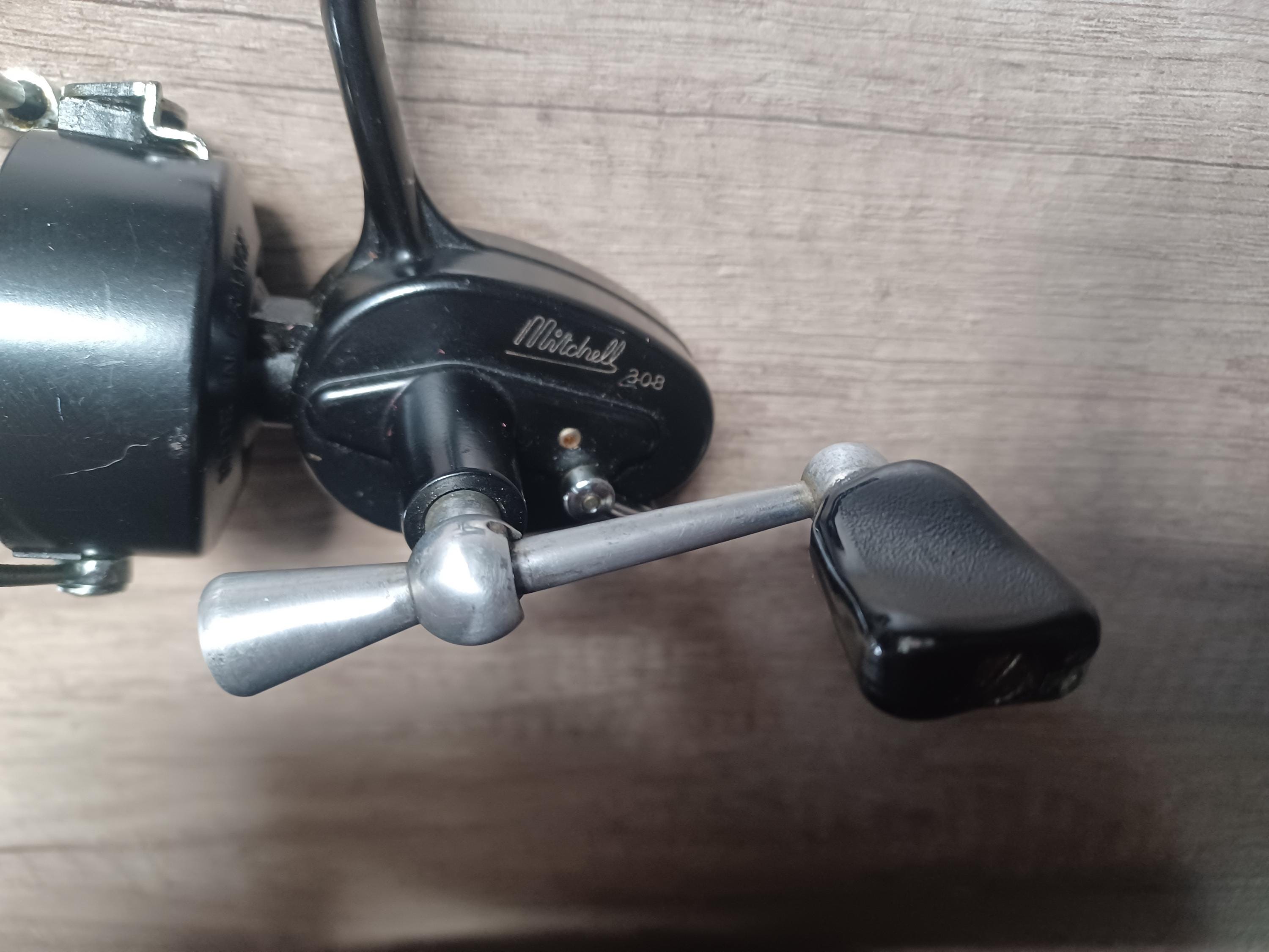 A Vintage 1960s Mitchell 308 Small Spinning Reel - Etsy