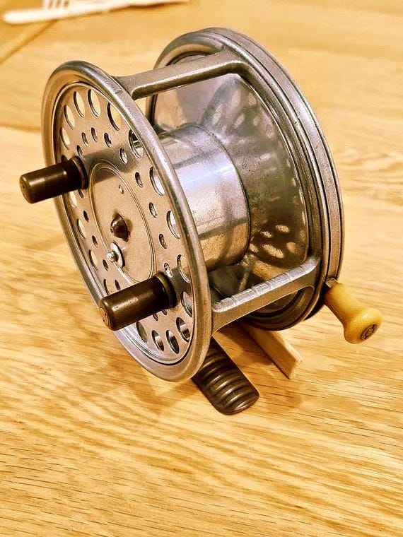 Antique Silex Major Alloy Casting Reel - 1920s Hardy Bros Fishing Reel Antique Silex Major Alloy Casting Reel - 1920s Hardy Bros Fishing Reel
