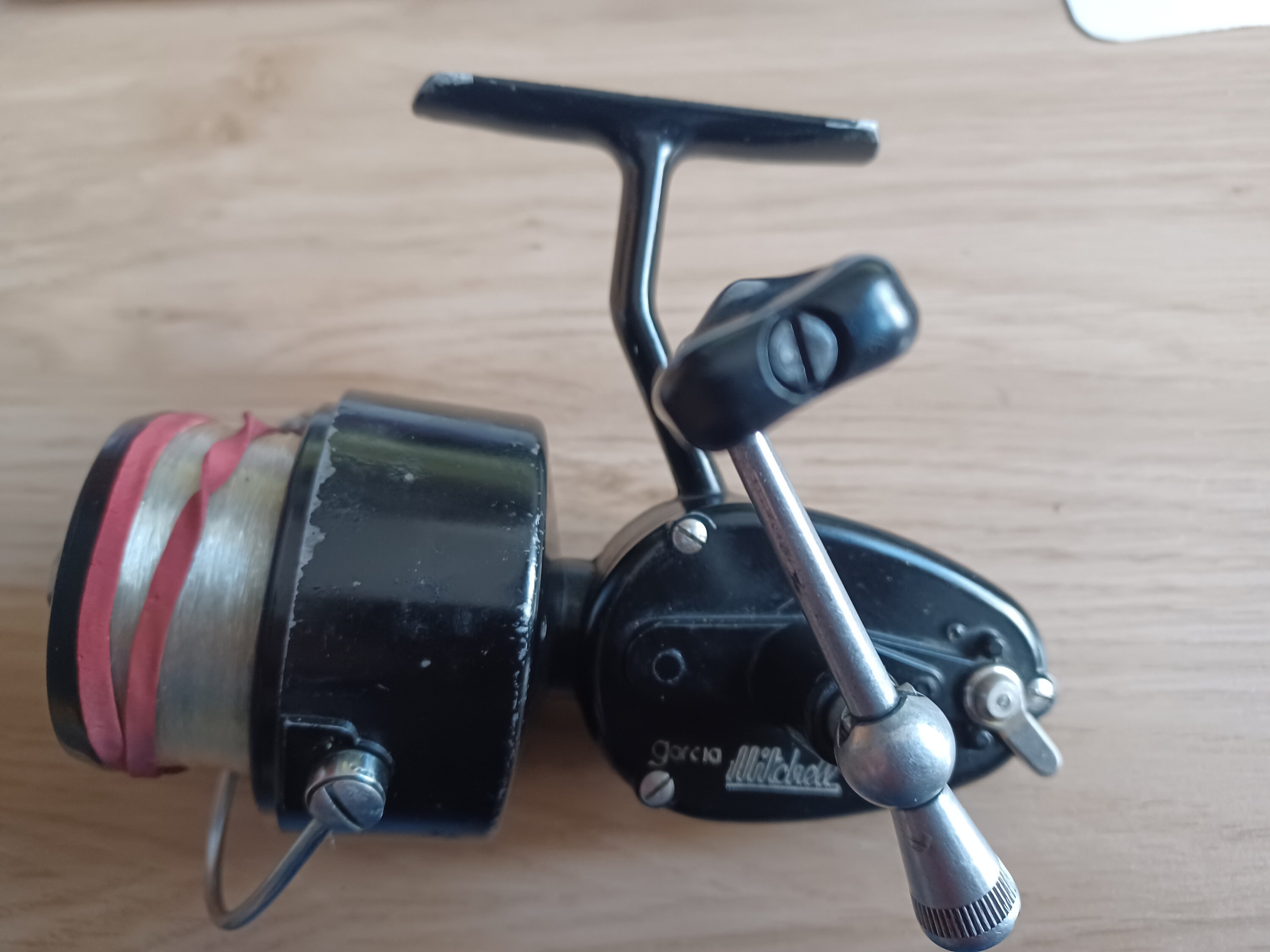 A Used Mitchell 300 Spinning Reel, in Good Mechanical Condition Circa 1970s