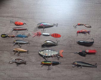 A Set of Mixed Fishing Lures, Various Vintages