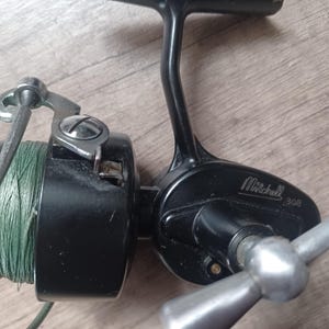 60年代 MITCHELL 308 #134776 Vintage Garcia Mitchell 308 Ultra Lite Spinning Reel France