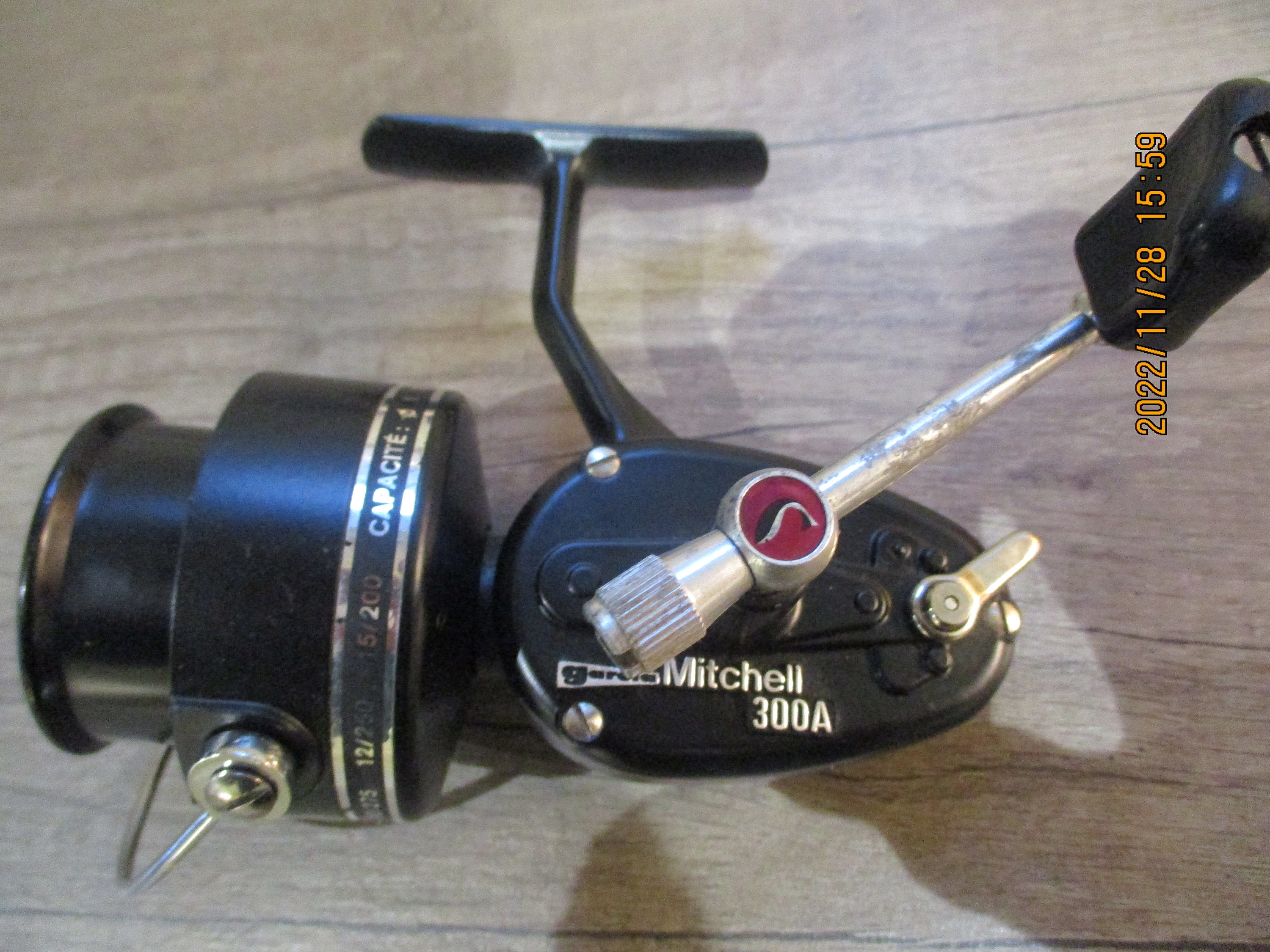 Mitchell 300 -- Trip Lever and Bale Reset -- Young Martin's Reels