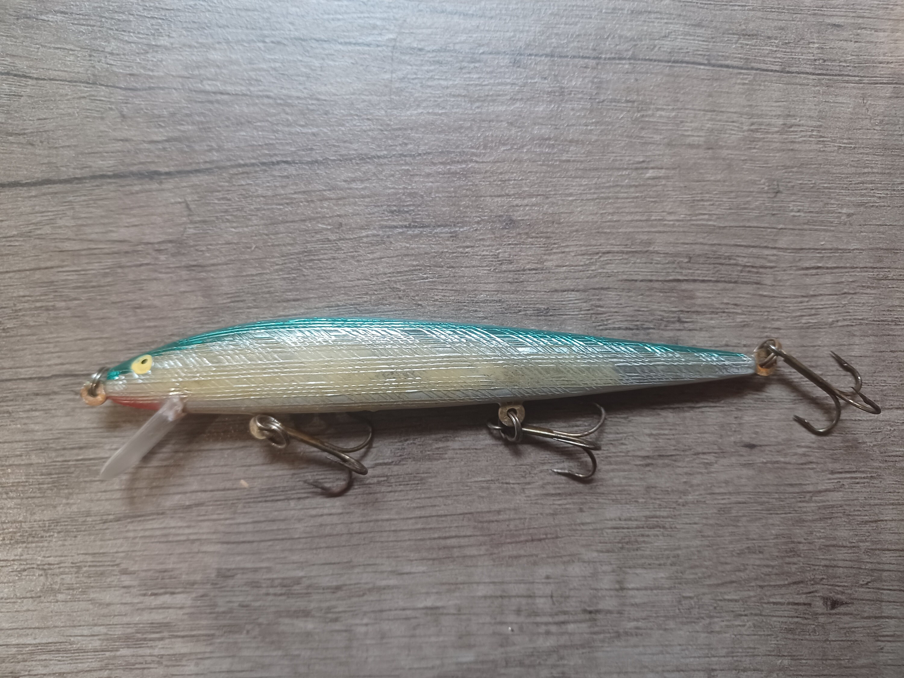 Compte à Rebours Coulant Rapala Vintage - Leurre Bois Pour Pêche En Eau Douce