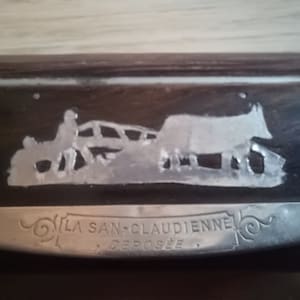 A Nice French Antique  &#39;La San Claudine&#39; Snuff Box