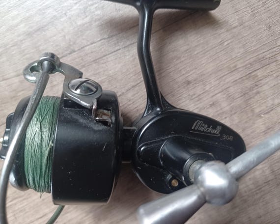 A Vintage 1960s Mitchell 308 Small Fishing Reel - Etsy