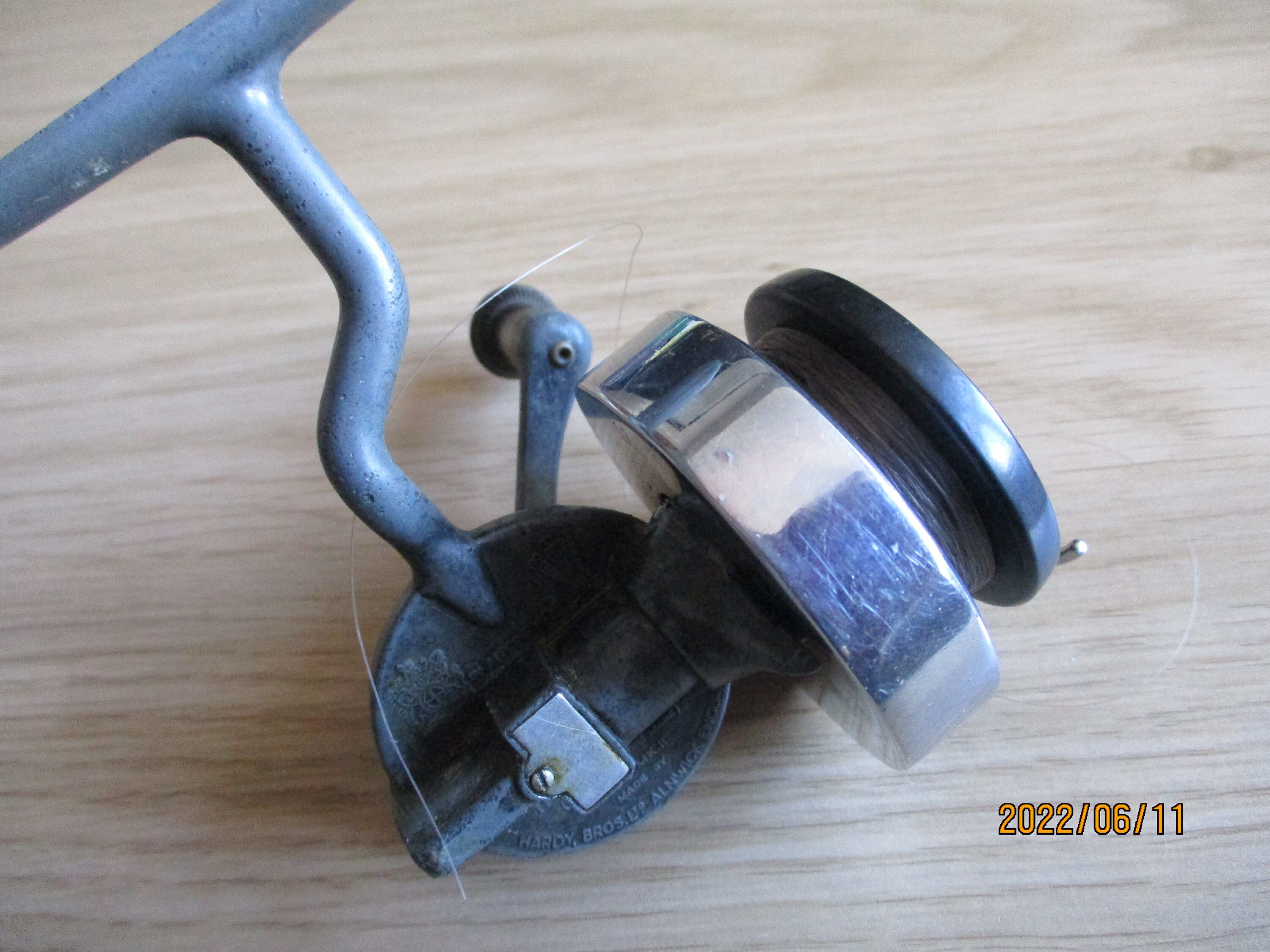 Moulinet Vintage Hardy The HARDEX No1 Mark III – Ébonite – Boîte D'origine