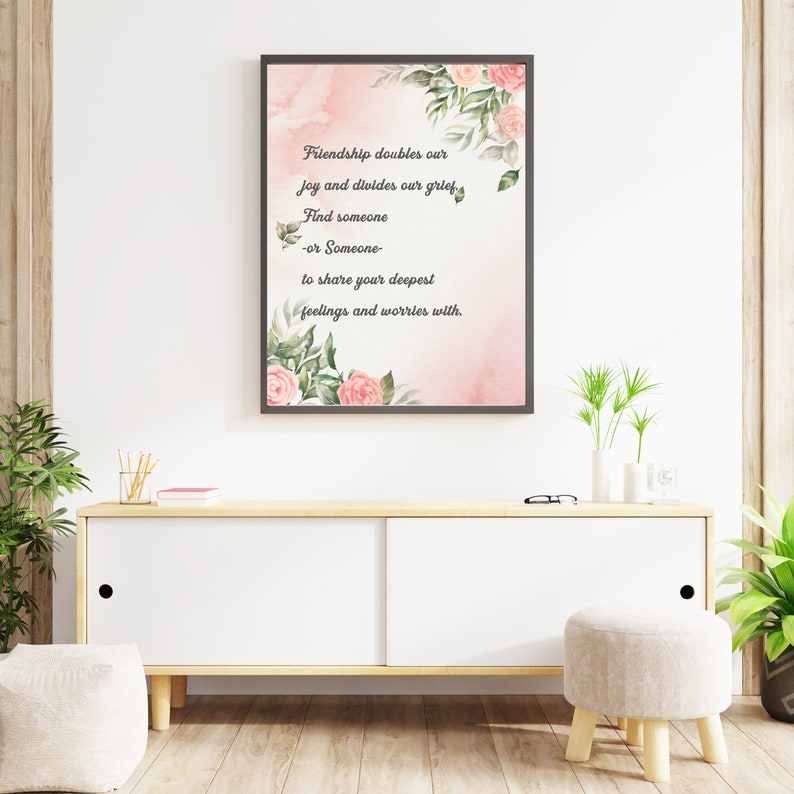 Quote Wall Art Quote Wall Art Print Quote Wall Art for Etsy