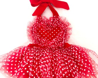 Red Birthday Dress | Etsy