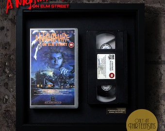 A Nightmare on Elm Street Framed VHS