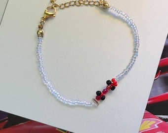 2026 Ferrari F1-Inspired F1 Race Car Bracelet | Charles Leclerc | Lewis Hamilton