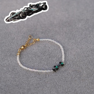2026 Mercedes/F1-Inspired F1 Race Car Bracelet | George Russell | Kimi Antonelli