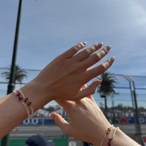 2026 Papaya McLaren/F1-Inspired F1 Race Car Bracelet | Lando Norris | Oscar Piastri image 8