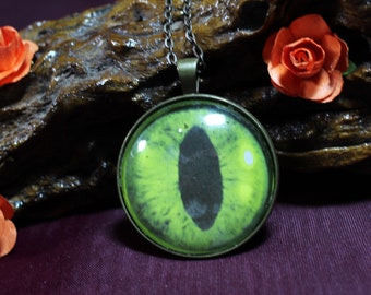 Glass Cabochon Pendant with Picture