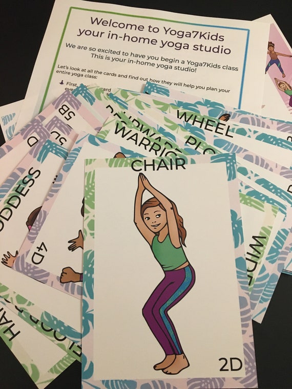 Yoga Flash Cards - Printable Yoga Flash Cards For Kids | Printable Card ...