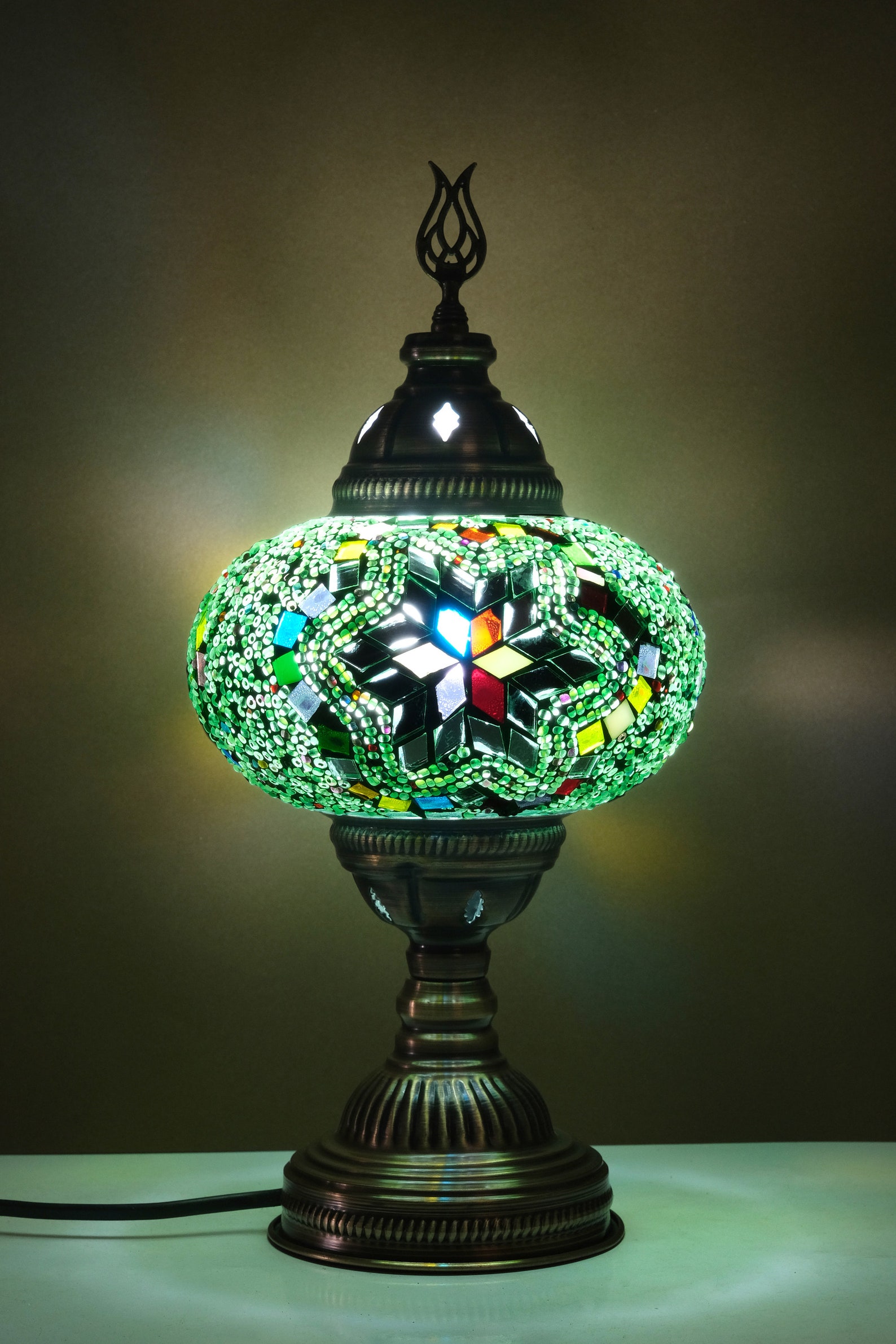 Mosaic New Season Lamp Design Turkish Mosaic Table Lamp | Etsy