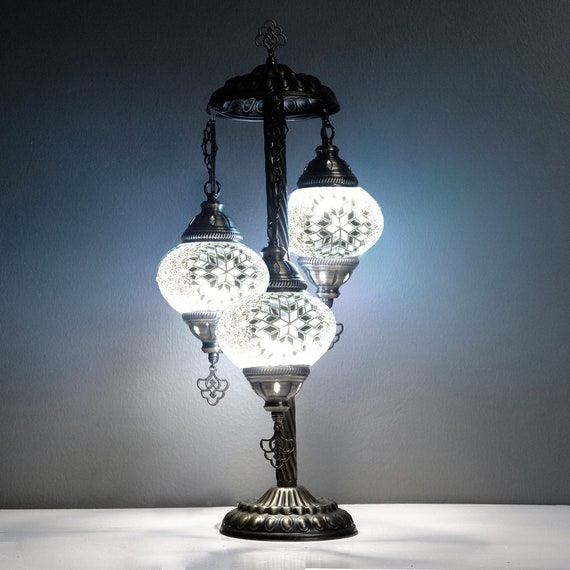 Handmade turkish 2024 mosaic lamps