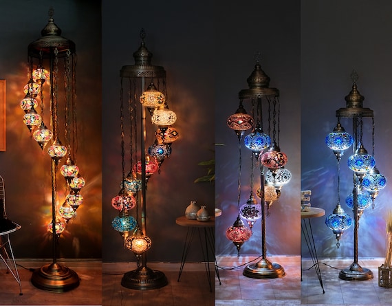 Floor globe light deals