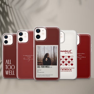 Taylor Lyrics Handytasche Hülle für iPhone 14, 12, 13, Xr, 11 Pro, Xs, Samsung A33, S20, S10, S22, S23 Ultra, Pixel 6 Pro, 6A, 7, A13