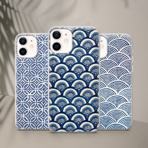 marocco blue pattern phone case cover for iPhone 14, 12, 13, Xr, 11 Pro, Xs, Samsung A33, S20, S10, S22, S23 Ultra, Pixel 6 Pro, 6A, 7, A15