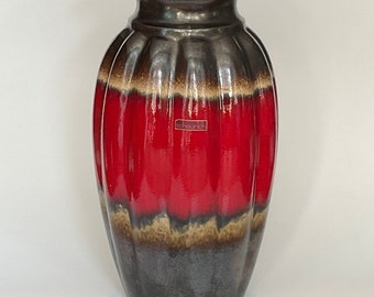 MCM Vase Scheurich 292-40 True German Vintage Design 70er