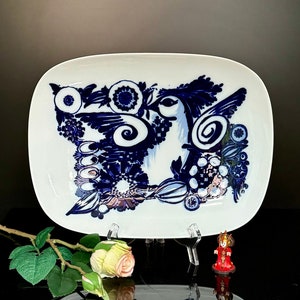 Rosenthal Studio Linie Björn Wiinblad Bowl Blue Bird True Vintage Design