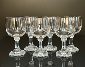 Set Rosenthal Germany Classic Rose Maria White Crystal Glass