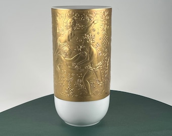 Björn Wiinblad Rosenthal Germany The Magic Flute Sarastro Vase Gold