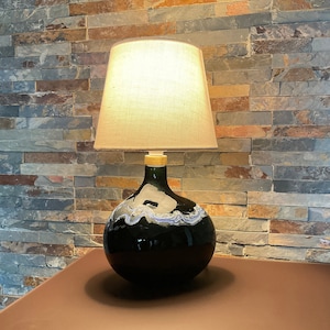 Holmegaard Michael Bang "Asymmetrisk" table lamp True Danish vintage design