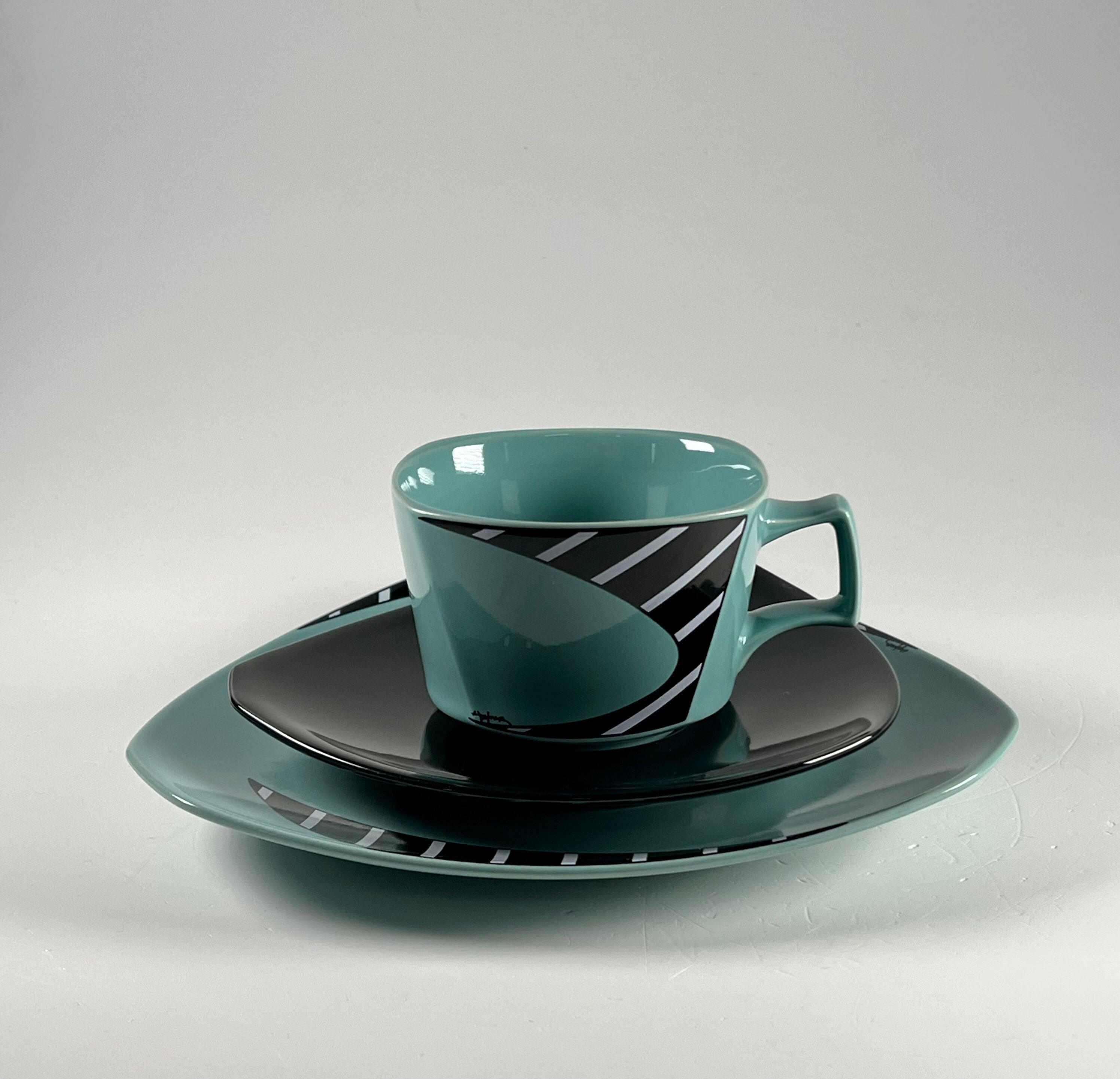 Rosenthal Flash One Frisco Dorothy Hafner Coffee Trio True Vintage 80s