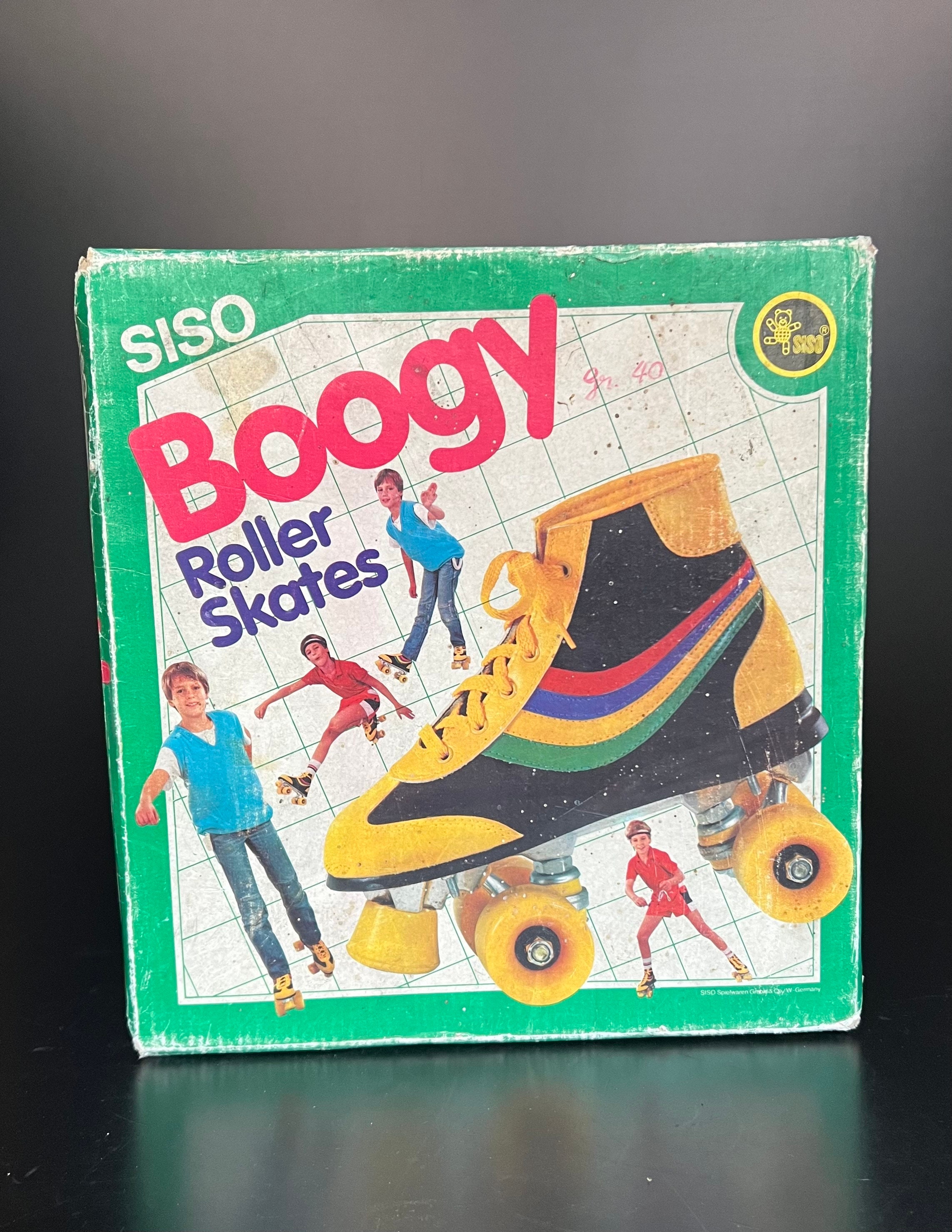 SISO Boogy Roller Skates True Vintage 70s 80s Size EU 40, UK