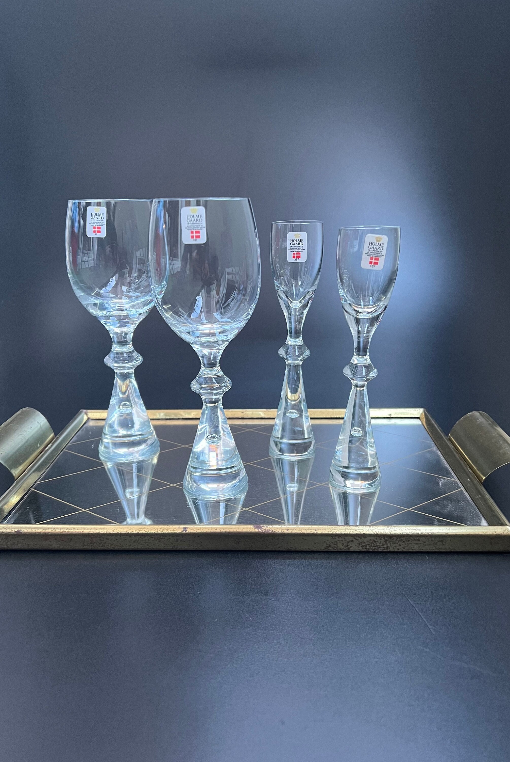 Holmegaard Glass-art prince Design: Bent O. -