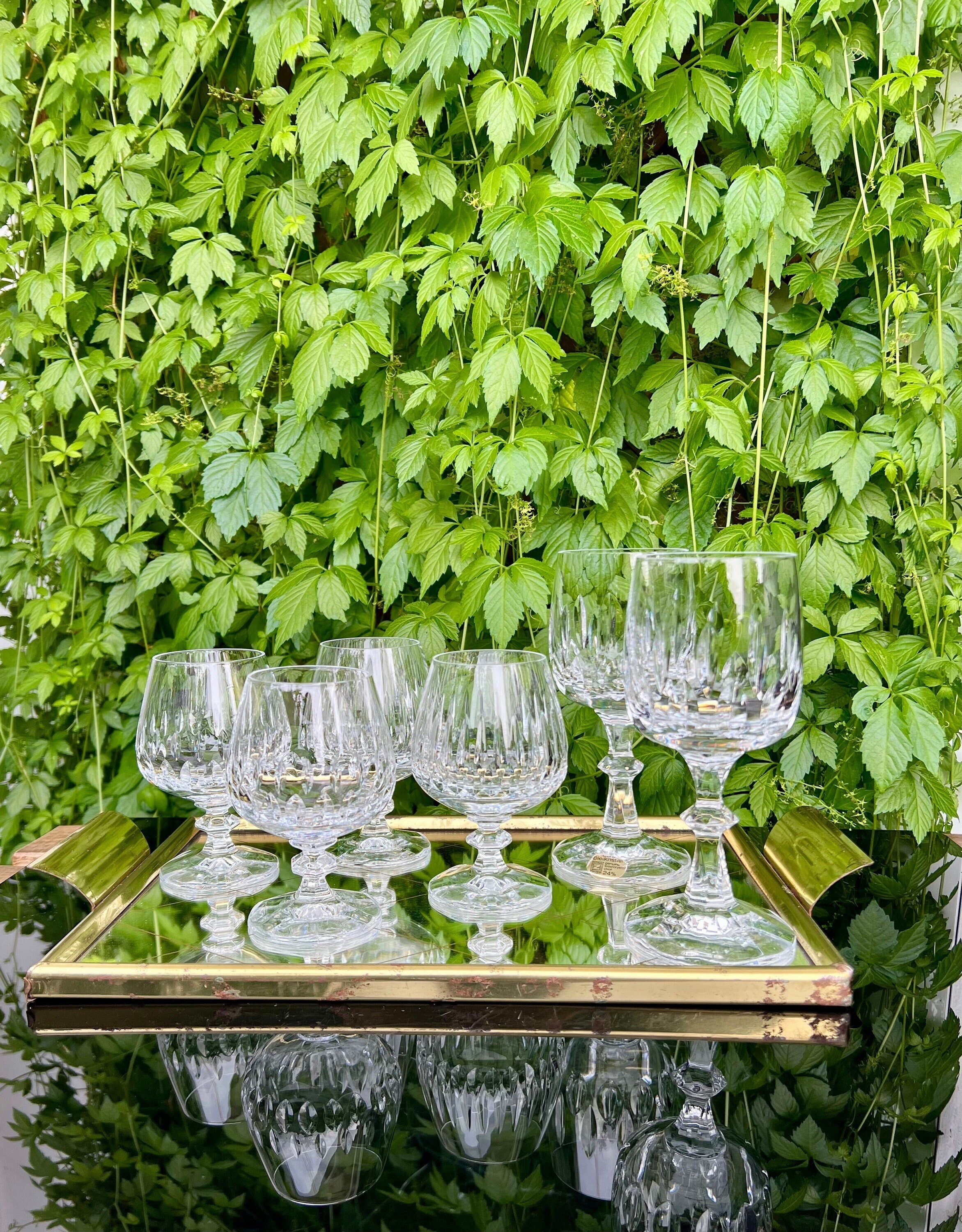 Lead crystal glasses - Etsy 日本
