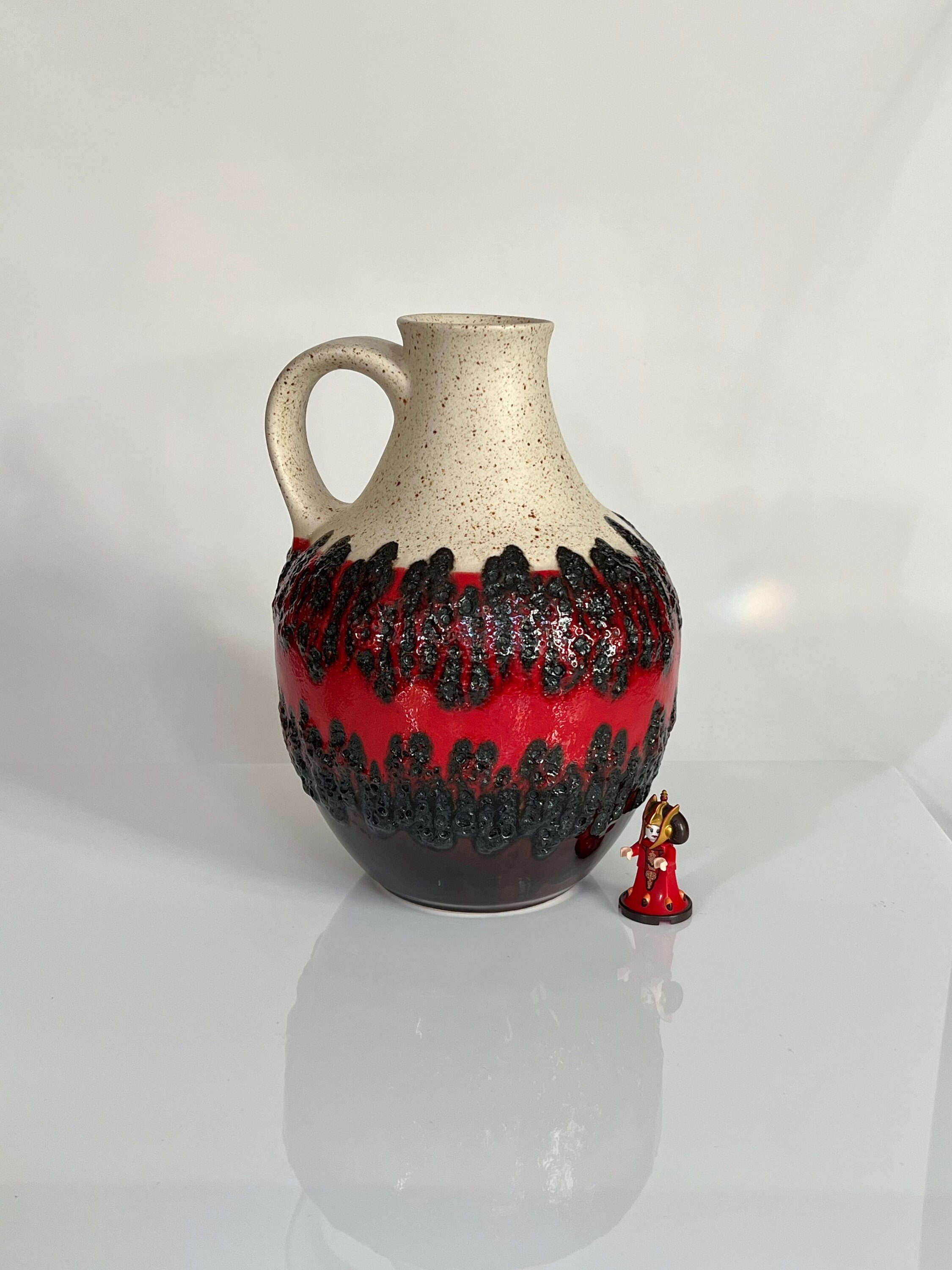 Fat Lava Vase Bay Ceramic 71 25 True German Vintage Design Fat Lava Vase Bay Ceramic 71 25 True German Vintage Design
